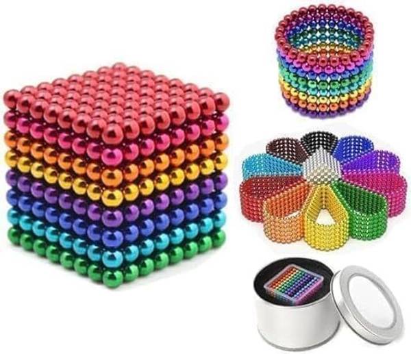 MY BABY LOVE A PERFECT CARE Magnetic Ball for Stress Relief Cube Toy For Sculpture Building for Home Office Multipurpose Office Magnets Pack of 216