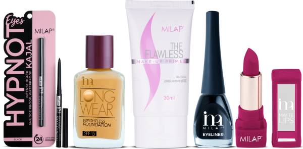 MILAP Special Festive Makeup Set Pack of 5 Makeup Items