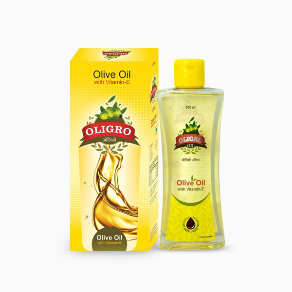 Oligro Body Massage Oil with Vitamin E | Boosts Blood Circulation & Reduces Pain