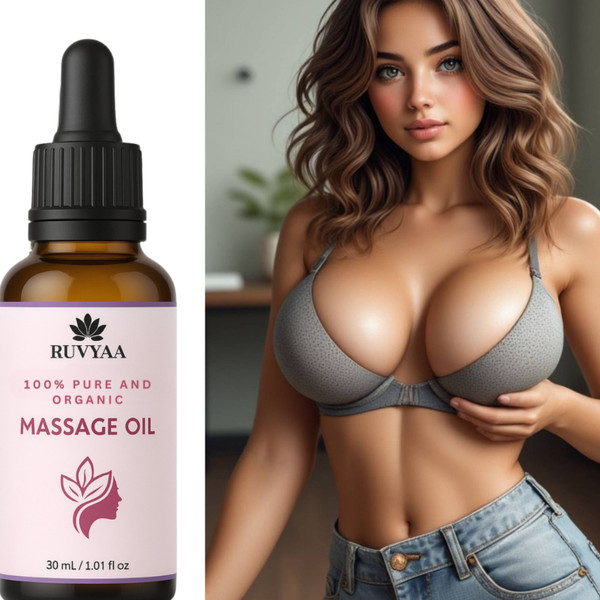 RUVYAA Women Breast Massage oil || Beauty Breast Massage oil