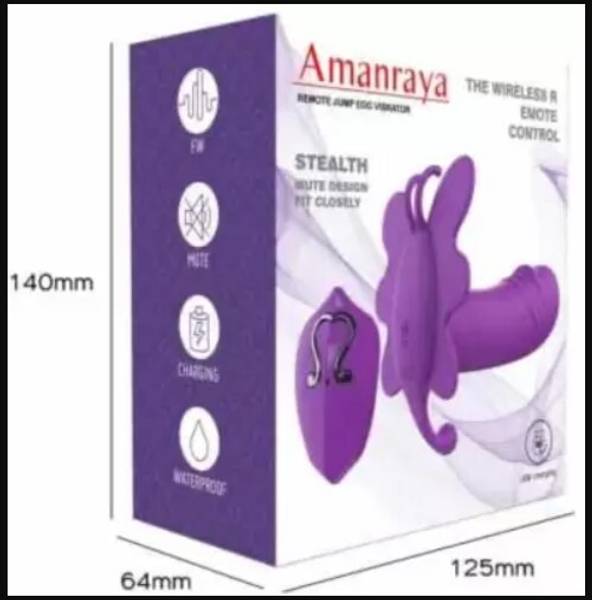 BunnyToys 296 App based remote jump vibrator, stealth mute design fit, closely usb charging Massager