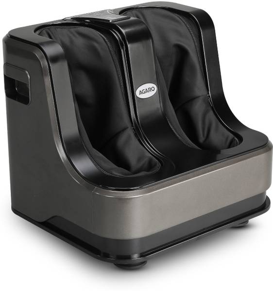 AGARO 33505 Rejoice Leg Massager, Pain Relief of Foot, Calf &amp; Leg with Heat &amp; Vibration Massager  (Grey)