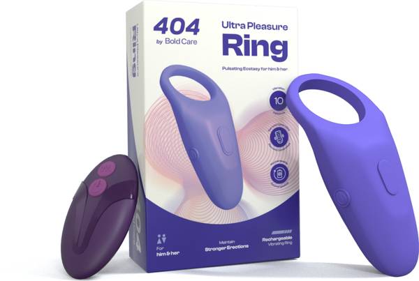 Bold Care Ultra Pleasure Ring | Rechargeable | Vibrating Ring for Him & Her Massager