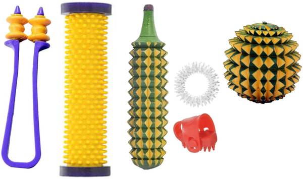 netclub Pointed Acupressure Kit Energy Balls Combo with Hand Acupuncture for Exercise Acupressure Tools Lifelong Foot Massager fitness kit slimming tu...