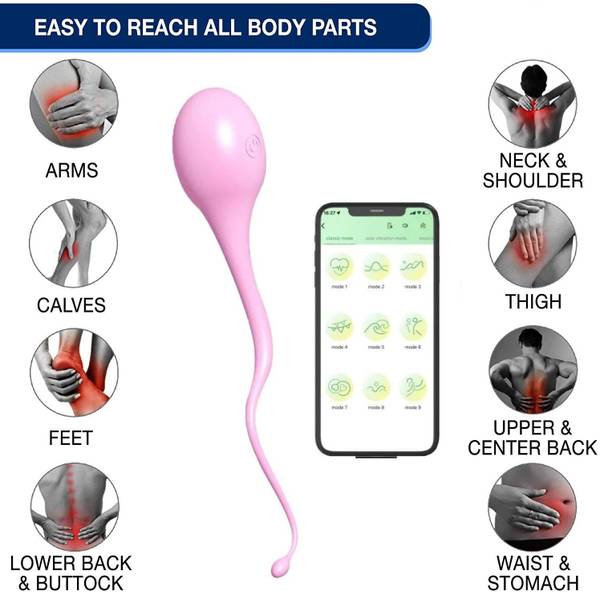 JoyStick Full Body Massager for Pain Relief Men and Women | Deep Tissue App Controlled Massager