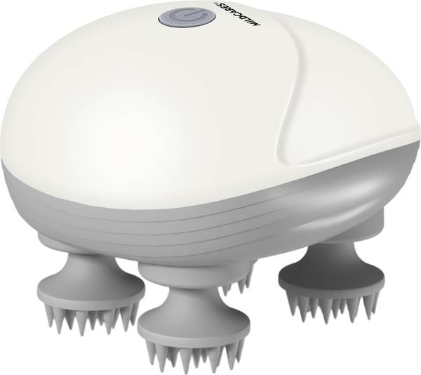 Mildcares Rechargeable Smart Head Massager | 4 Rotating Nodes for Stress Relief Nodes for Hair Growth Relaxation, Stress Relief Electric Head Massager...