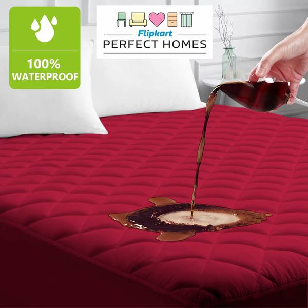 Flipkart Perfect Homes Fitted King Size Breathable, Stretchable, Waterproof Mattress Cover
