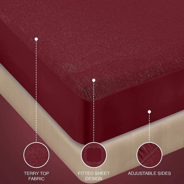 Ultrasleep Fitted Queen Size Breathable, Waterproof Mattress Cover