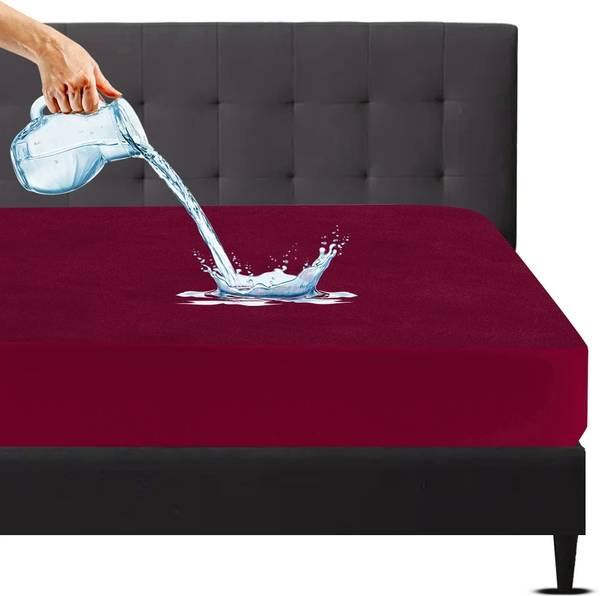 Mattress Protector Fitted Double Size Waterproof, Stretchable, Breathable Mattress Cover
