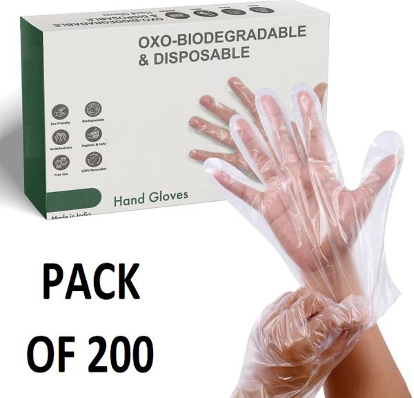 DM SPECIALLY FOR SPECIALIST Plastic Gloves - BPA & Latex Free Perfect Food Handling Wet and Dry Disposable Glove Set