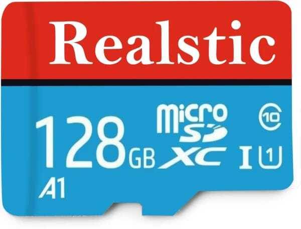 Realstic MB-RC128GA/IN ULTRA SPEED A1 128 GB MicroSDXC Class 10 90 MB/s Memory Card Compatible with Mobile, Tablet, Computer, Camera