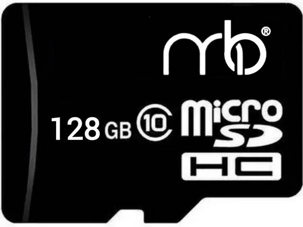 MOREBYTE MicroSD Card Class 10 90 MB/s Black Series 128 GB MicroSD Card Class 10 90 MB/s Memory Card Compatible with Mobile, Camera, Computer, Tablet