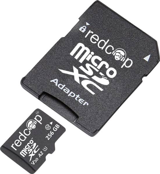 REDCOP SD Card 256 GB MicroSDXC Class 10 150 MB/s Memory Card