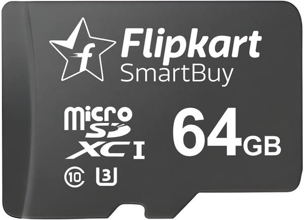 Flipkart SmartBuy 64 GB MicroSDXC Class 10 20 Mb/s Memory Card