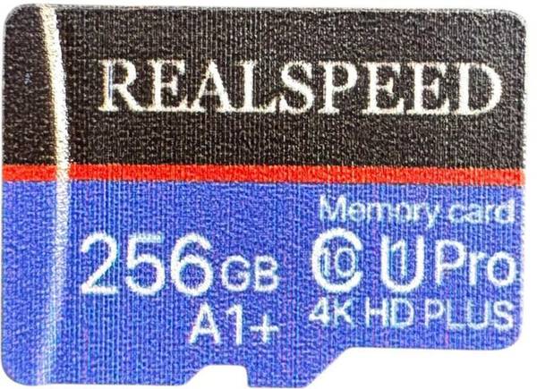 Realspeed 256GB 140MB/s Upto 140 MB/s | Class 10 | U1, C10 256 GB MMC Micro Card Class 10 140 MB/s Memory Card Compatible with Mobile, Computer, Gamin...
