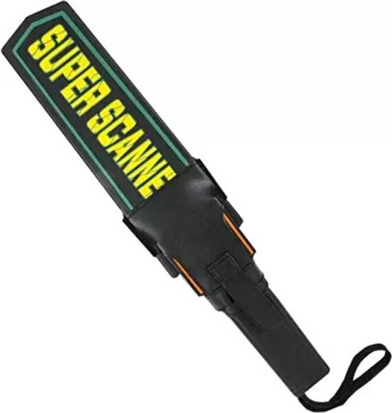 Real Instruments High Sensitivity Metal Detector with Leather case on handle for Malls, Airports Advanced Metal Detector