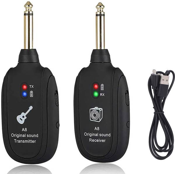 Hayden A8 Guitar Wireless System Rechargeable Wireless Guitar Cable Transmiter Receiver cable