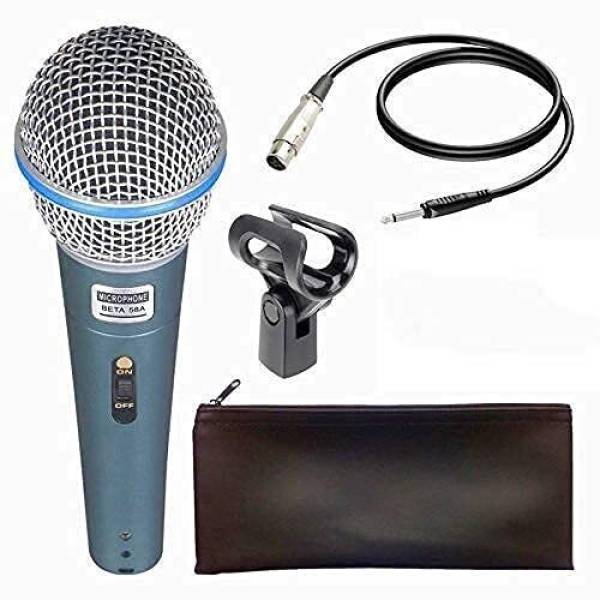 JBX Dynamic Mic Cardioid Vocal Multi-Purpose Microphone with XLR Cable Microphone