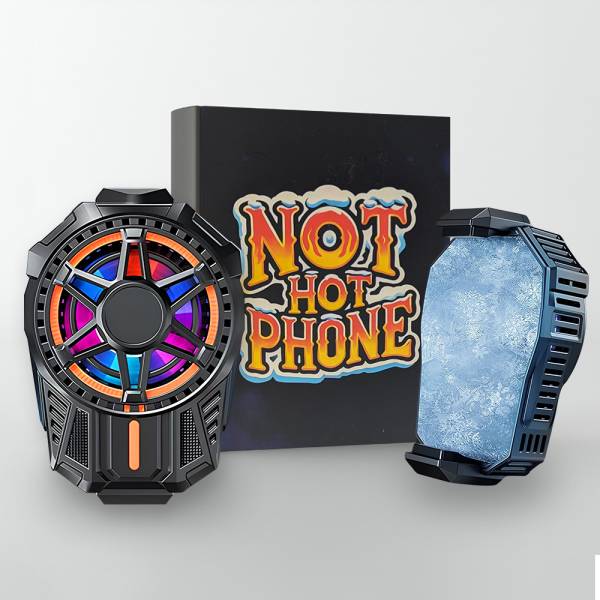 NotHotPhone Mobile Cooling Pad | Mobile Cooler | Gaming Fan | for Instant Cooling Chip Phone Cooler