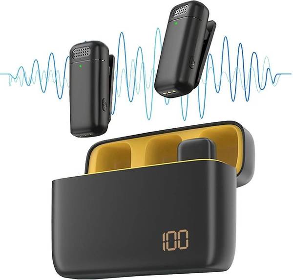 MAK Wireless Mic with Noise Cancellation Feature For Type-C Android, iOS Microphone