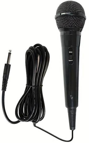 Hybite HY-56 Dynamic Karaoke Wired Mike For Solo Vocals & Karaoke Singing, Speech Etc Microphone