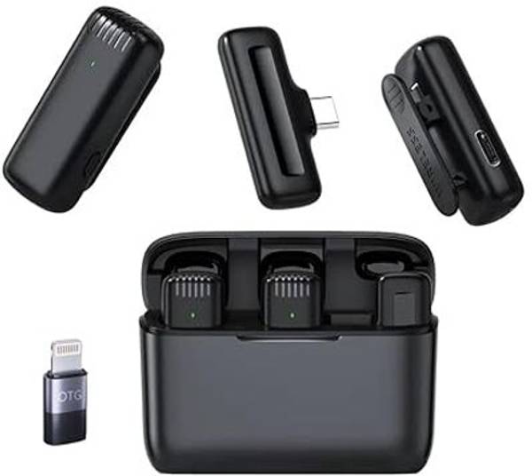 NICK JONES J13 Wireless Mic for Video Recording, YouTube, Facebook, Live Stream Microphone