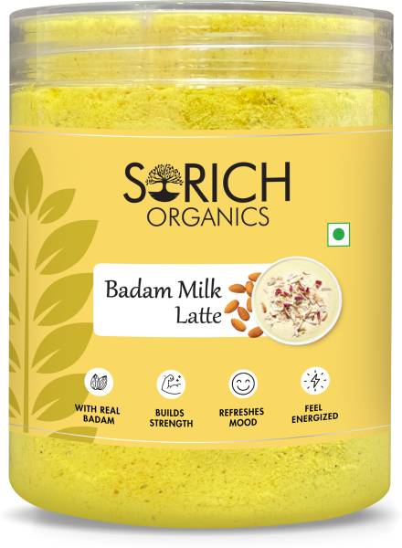 Sorich Organics Badam Milk Mix Powder Perfect Summer Instant Refreshing Drink Enriched