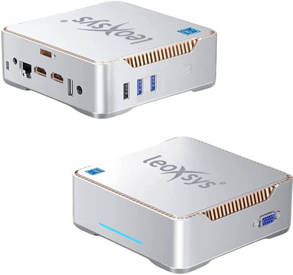 LeoXsys 2x HDMI, Triple Display,GIGALAN,Dual Band WiFi, Bluetooth Windows 11, N5105, intel
