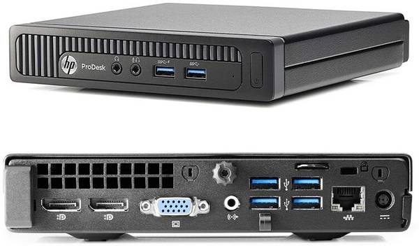 HP Prodesk Refurbished Core i3 4th/8GB/256GB - Windows 10, Intel, Core i3 4th Generation, 8 GB DDR3, 256 GB SSD Mini PC
