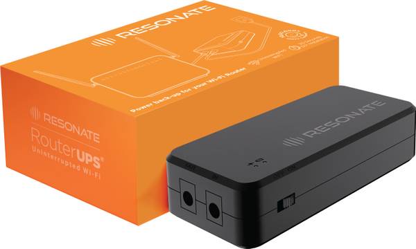 RESONATE RouterUPS CRU12V2A Power Backup for Router