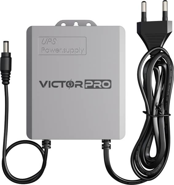 Victor Pro Mini UPS 12V 2.5Amps For Wifi Router, Modem, CCTV Power Backup for Router