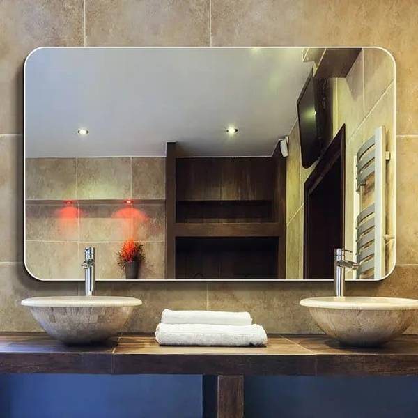 MERKEZI ART MA41 Decorative Wall Mirror for Bathroom, Living Room, Bedroom 18 x 24 Inch Bathroom Mirror