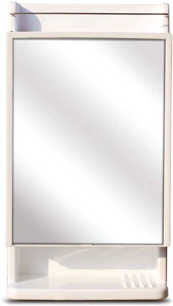 CIPLA PLAST Rich Look Bathroom Mirror Cabinet | 5 Shelves Washroom Mirrors Bathroom Mirror