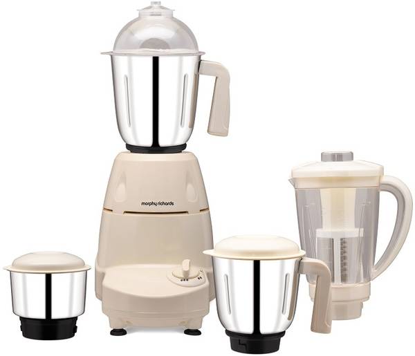 Morphy Richards Marvel Supreme 640103 750 Mixer Grinder (3 Jars, White)