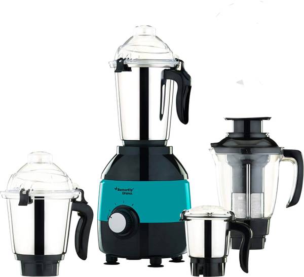 Butterfly by BUTTERFLY Bhima Mixer Grinder 4 Jars, Turquoise 1000 Juicer Mixer Grinder (4 Jars, Turquoise)