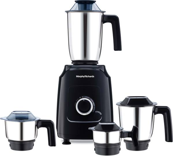 Morphy Richards 640137 GrindPro Maxx 4 Jar 1000W Mixer Grinder 1000 W Mixer Grinder (4 Jars, Black)