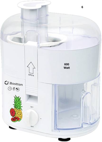 Bostton 600 Watt Copper Motor 600 W Juicer