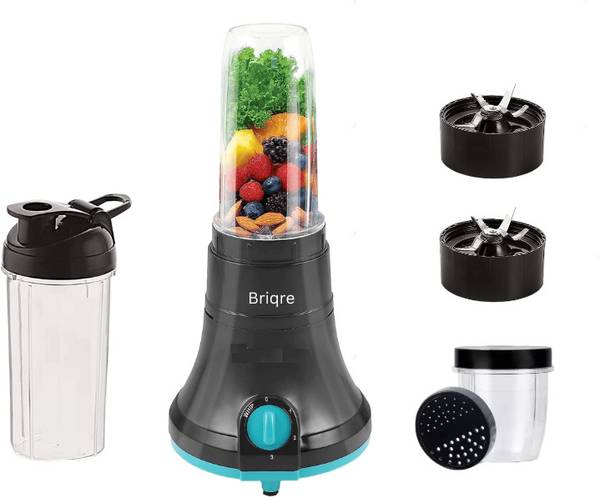 Briqre Victory| Smoothies Blender | Bullet Mixer | Nutri Pro Blender Mixer Complete Master chef for Smoothie, Milk Shakes, Crushing Ice & Juices 500 J...