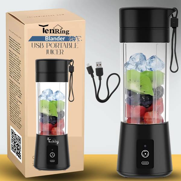 Tenring 6 Blades, Lightweight & Travel-Friendly Blender for Shakes & Juices 150 W Mixer Blender