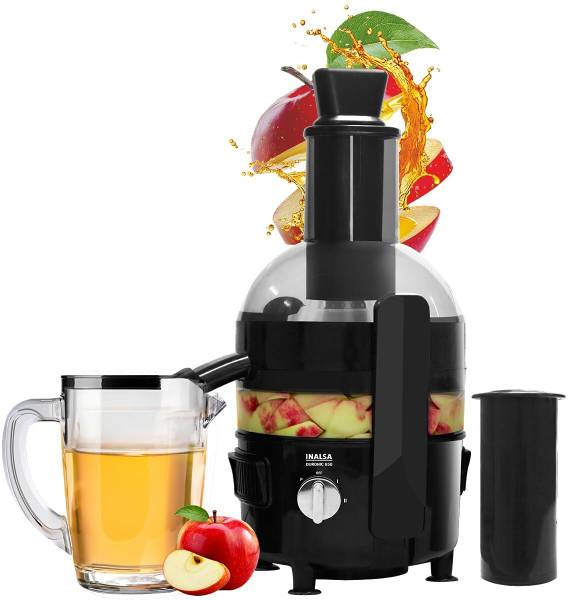 Inalsa Duronic 650W Centrifugal Juicer|X-Large Feeding Tube 650 W Juicer