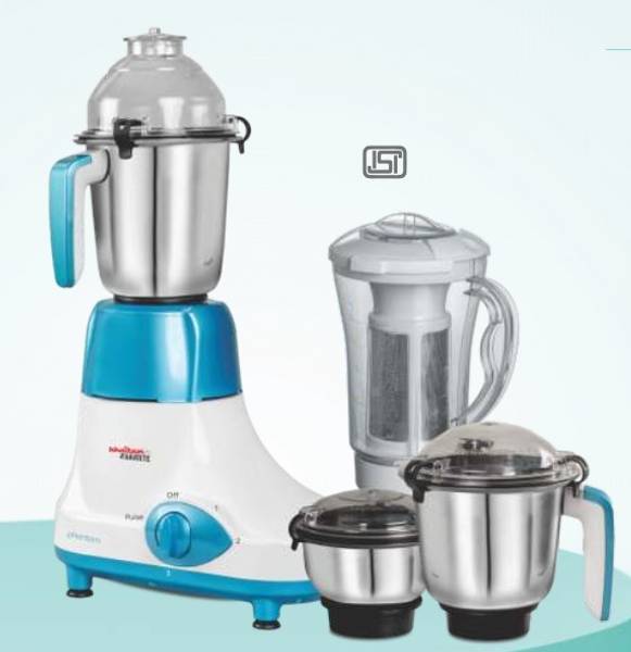 Khaitan Orfin Khaitan Phantom NA 750 Mixer Grinder (4 Jars, Multicolor)
