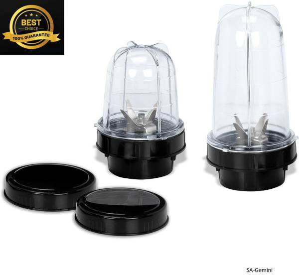 ALTRR Bullet Jar Set of 2 (540 ML & 368 ML)  Premium Quality Juicer Jars Combo Pack Mixer Juicer Jar