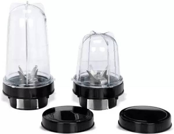 SS Enterprises Bullet Jar for Mixer Grinder Set of 2 (530 ML,350 ML) Mixer Juicer Jar