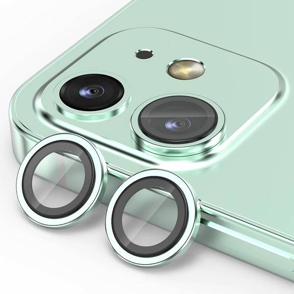 ankSONline Back Camera Lens Ring Guard Protector for iPhone 11, iPhone 12, iPhone 12 Mini