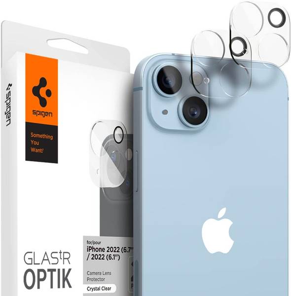 Spigen Back Camera Lens Glass Protector for Apple iPhone 14/14 Plus