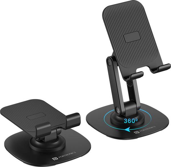 Portronics Mobot III 360 Degree Universal Mobile Stand Foldable
