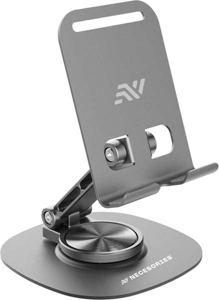 NECESORIES Mobile Stand 360 Rotatable & Foldable |Tabletop Mobile Holder| Anti Skid Pad Mobile Holder