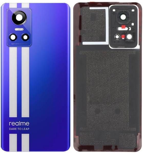 Sandreezz Realme GT NEO 3 (Glass) (With Camera Lens Ring) (Best Quality) (with Proper Logo) Back Panel