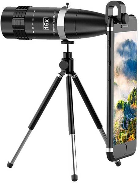 Raptas 16x HD Optical Zoom Mobile Telephoto Mobile Phone Lens