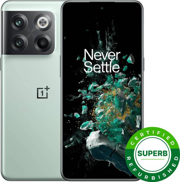 (Refurbished) OnePlus 10T 5G (Jade Green, 128 GB)